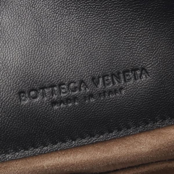 Pre-owned Bottega Veneta Small Nappa Intrecciato Loop Hobo Black