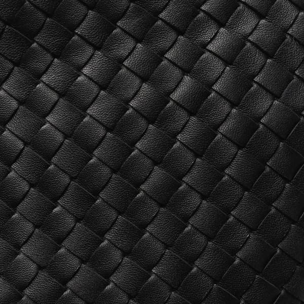 Pre-owned Bottega Veneta Small Nappa Intrecciato Loop Hobo Black