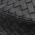 Pikkukuva 6 / 8: Pre-owned Bottega Veneta Small Nappa Intrecciato Loop Hobo Black