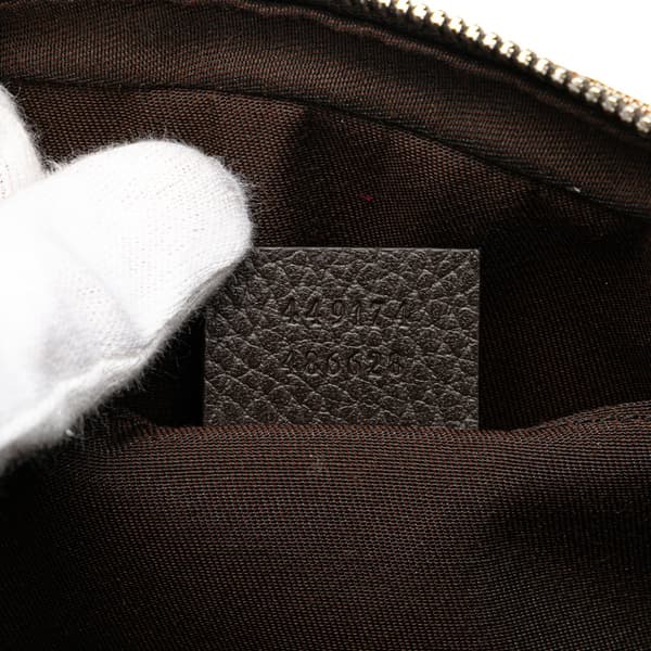 Pre-owned Gucci GG Canvas Belt Bag Brown
