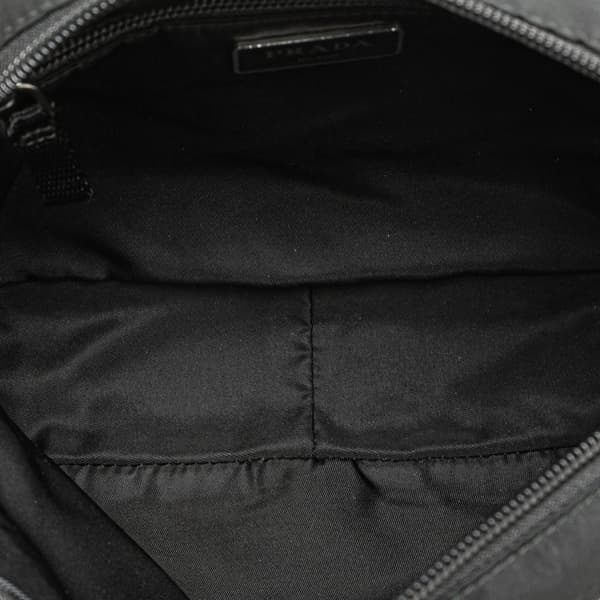 Pre-owned Prada Tessuto Belt Bag Black