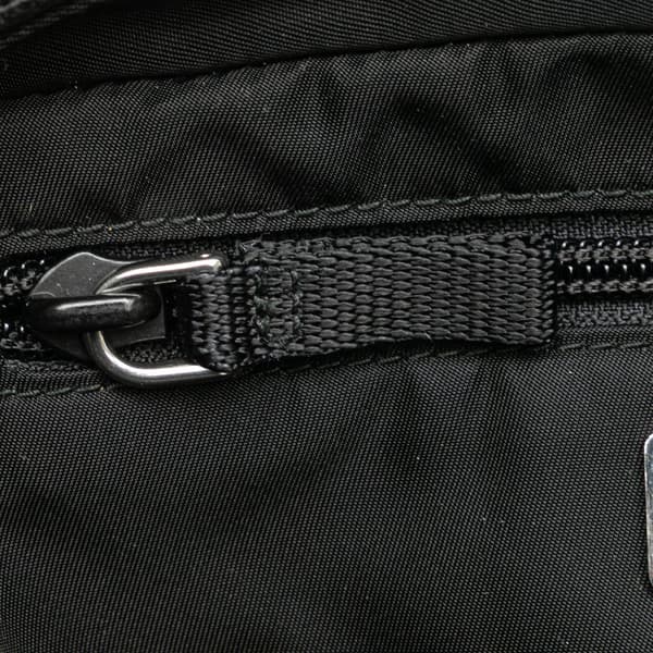 Pre-owned Prada Tessuto Belt Bag Black