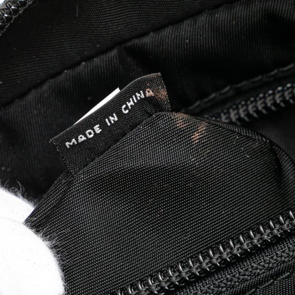 Pre-owned Prada Tessuto Belt Bag Black