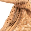 Miniatyrbild 8 av 10: Pre-owned Bottega Veneta Small Perforated Nappa Intrecciato Veneta Hobo Brown