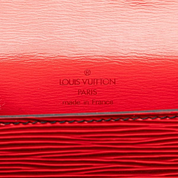 Pre-owned Louis Vuitton Epi Tilsitt Belt Bag Red