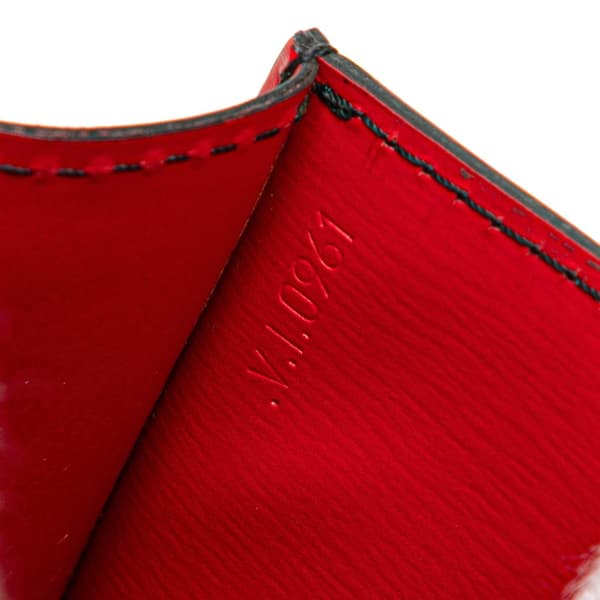 Pre-owned Louis Vuitton Epi Tilsitt Belt Bag Red