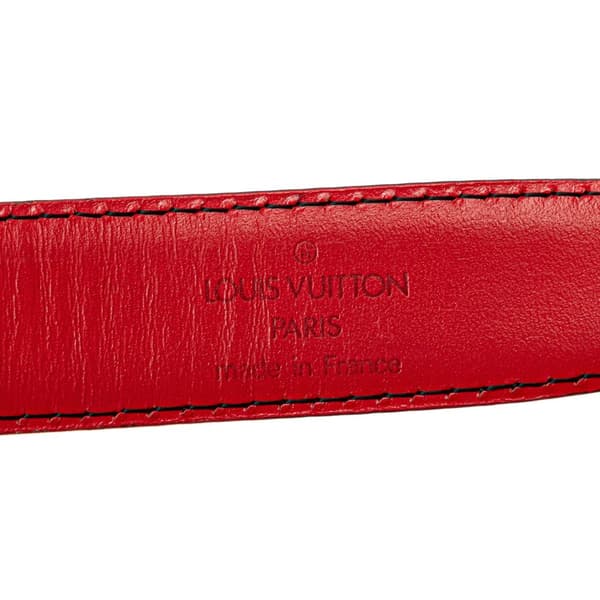Pre-owned Louis Vuitton Epi Tilsitt Belt Bag Red