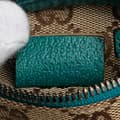Miniatyrbilde 6 av 10: Pre-owned Gucci GG Canvas Web Double Pocket Belt Bag Brown
