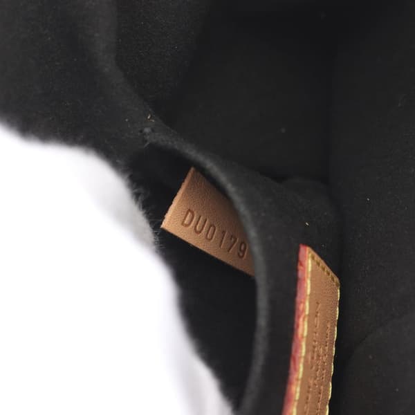 Pre-owned Louis Vuitton Monogram Duffle Bucket Bag Brown