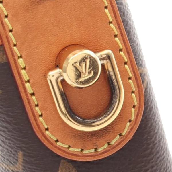 Pre-owned Louis Vuitton Monogram Duffle Bucket Bag Brown