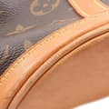 Miniatyrbillede 10 af 10: Pre-owned Louis Vuitton Monogram Duffle Bucket Bag Brown