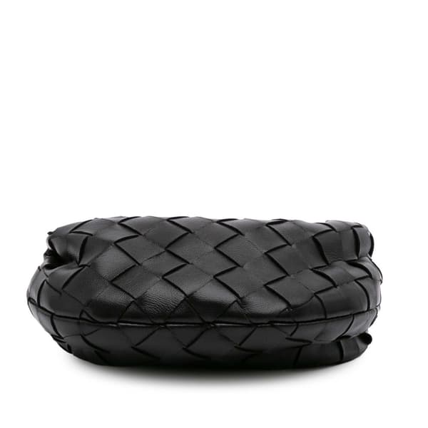 Pre-owned Bottega Veneta Candy Nappa Intrecciato Jodie Black