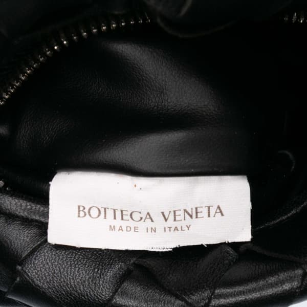 Pre-owned Bottega Veneta Candy Nappa Intrecciato Jodie Black