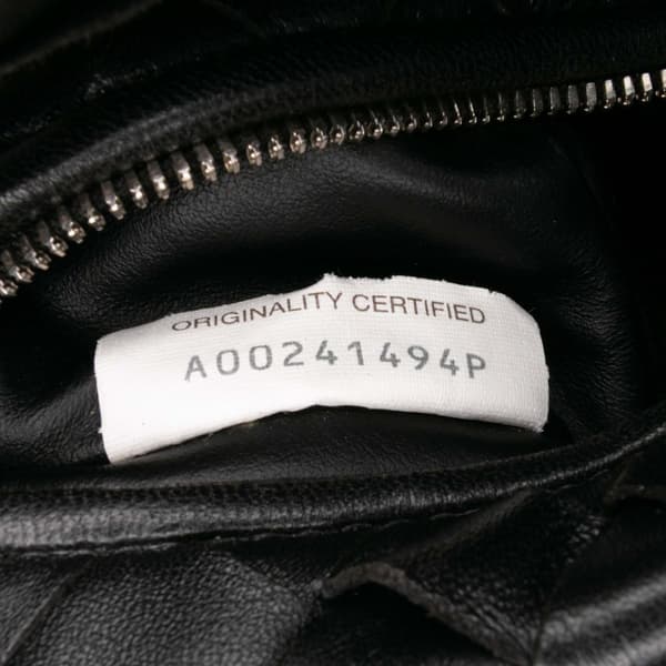 Pre-owned Bottega Veneta Candy Nappa Intrecciato Jodie Black
