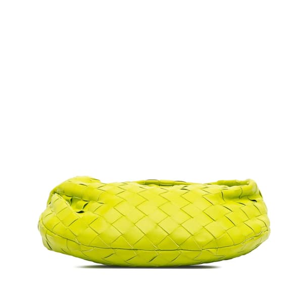Pre-owned Bottega Veneta Mini Nappa Intrecciato Jodie Green