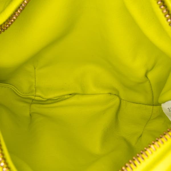 Pre-owned Bottega Veneta Mini Nappa Intrecciato Jodie Green