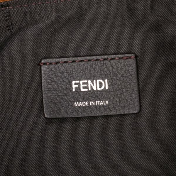 Pre-owned Fendi Medium Leather Fendigraphy Hobo Brown