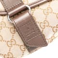 Miniatyrbild 9 av 10: Pre-owned Gucci GG Canvas Belt Bag Brown