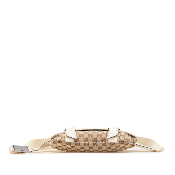 Pre-owned Gucci GG Canvas Belt Bag Brown