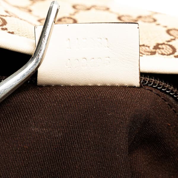 Pre-owned Gucci GG Canvas Belt Bag Brown