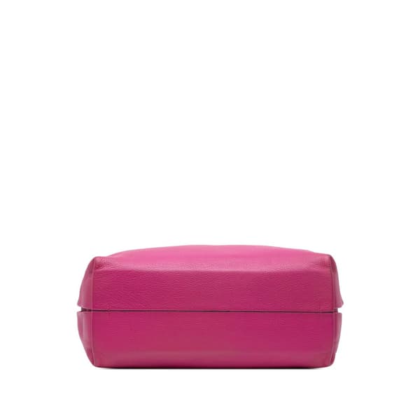 Pre-owned LOEWE Leather Dunas Hobo Pink