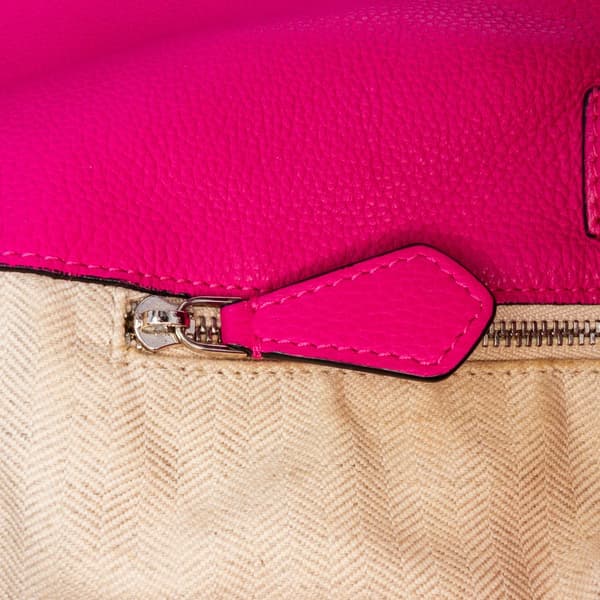 Pre-owned LOEWE Leather Dunas Hobo Pink