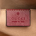 Miniatyrbillede 5 af 10: Pre-owned Gucci GG Marmont Leather Matelasse Torchon Belt Bag Black