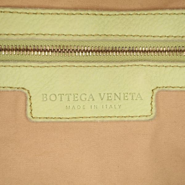 Pre-owned Bottega Veneta Nappa Intrecciato Knot Hobo Green