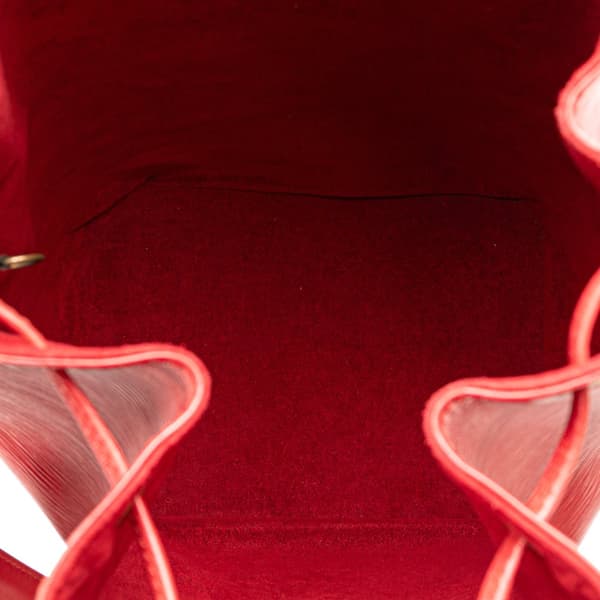 Pre-owned Louis Vuitton Epi Noe GM Red