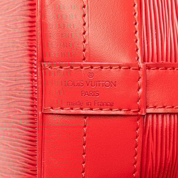 Pre-owned Louis Vuitton Epi Noe GM Red