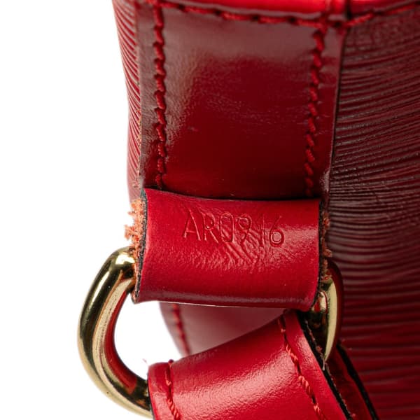 Pre-owned Louis Vuitton Epi Noe GM Red