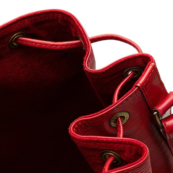 Pre-owned Louis Vuitton Epi Noe GM Red
