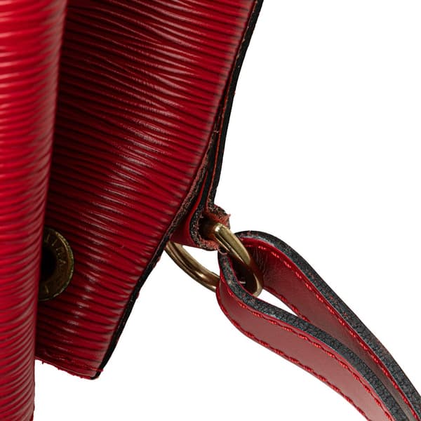 Pre-owned Louis Vuitton Epi Noe GM Red