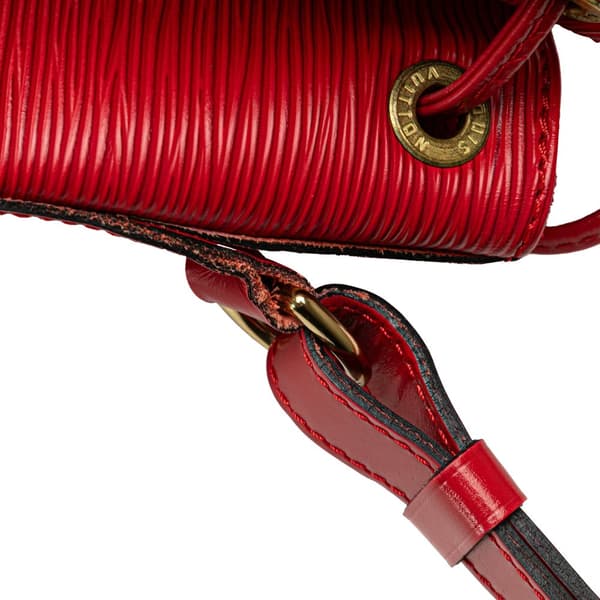 Pre-owned Louis Vuitton Epi Noe GM Red