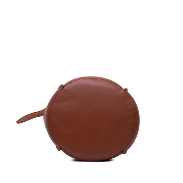 Pre-owned Celine Leather Big Bag Bucket Brown