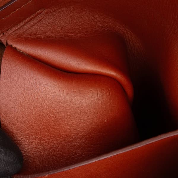 Pre-owned Celine Leather Big Bag Bucket Brown