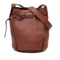 Miniatyrbild 1 av 8: Pre-owned Celine Leather Big Bag Bucket Brown