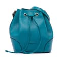 Miniatyrbild 1 av 10: Pre-owned Gucci Medium Calfskin Bright Diamante Bucket Blue