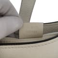Miniatyrbild 6 av 10: Pre-owned Gucci Calfskin Soft Jackie Hobo White