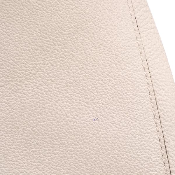 Pre-owned Gucci Calfskin Soft Jackie Hobo White