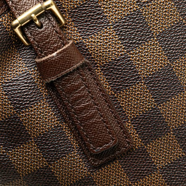 Pre-owned Louis Vuitton Damier Ebene Marais Brown