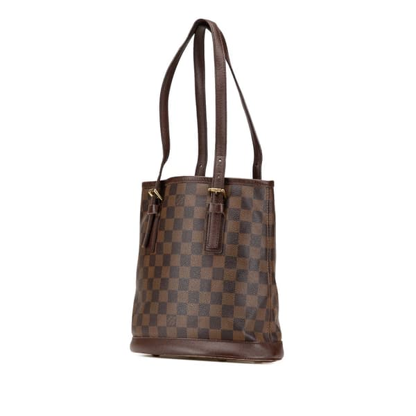 Pre-owned Louis Vuitton Damier Ebene Marais Brown