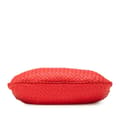 Pikkukuva 3 / 9: Pre-owned Bottega Veneta Small Nappa Intrecciato Veneta Hobo Red
