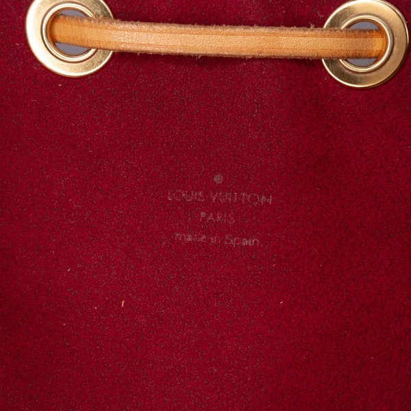 Pre-owned Louis Vuitton Monogram Multicolore Petit Noe White