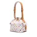 Miniatyrbillede 2 af 10: Pre-owned Louis Vuitton Monogram Multicolore Petit Noe White