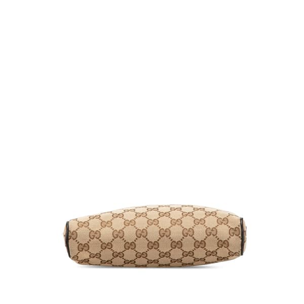 Pre-owned Gucci GG Canvas Belt Bag Brown