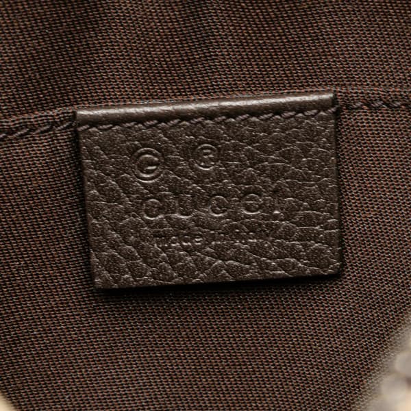 Pre-owned Gucci GG Canvas Belt Bag Brown