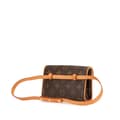 Miniatyrbild 2 av 10: Pre-owned Louis Vuitton Monogram Pochette Florentine Brown