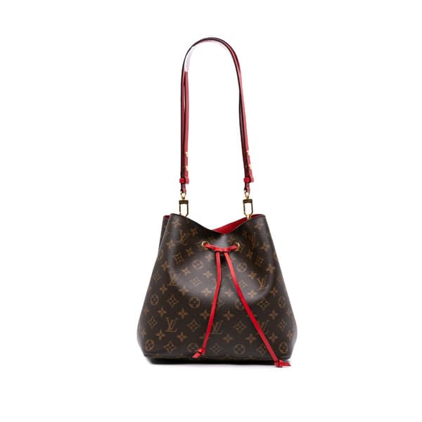 Pre-owned Louis Vuitton Monogram Neonoe MM Brown