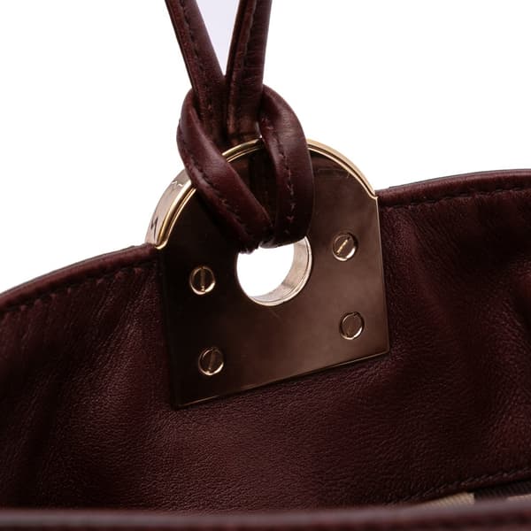 Pre-owned Gucci Guccissima Indy Hobo Brown